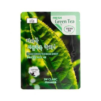 3W CLINIC – Fresh Mask Sheet - Green Tea