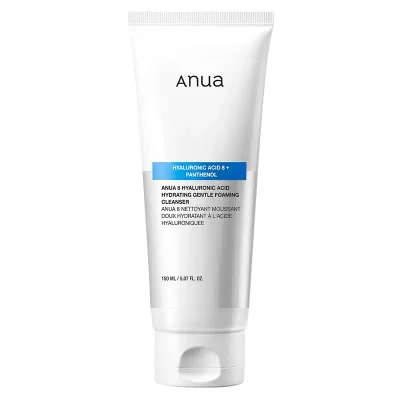 ANUA – 8 Hyaluronic Acid Hydrating Foaming Cleanser