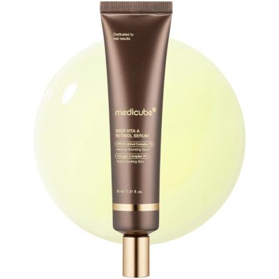 MEDICUBE – Deep Vita A Retinol Serum | Wrinkle-Reducing Glow