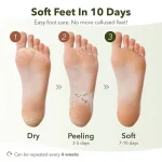 PUREDERM – Shiny & Soft Foot Peeling Mask | Callus Removal - Image 6