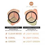 THE SAEM – Cover Perfection Triple Pot Concealer - #3 Correct Up Beige - Image 5