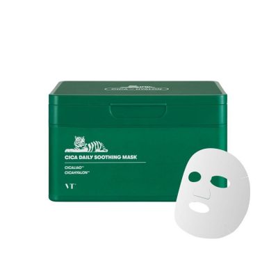 VT COSMETICS – Cica Daily Soothing Mask | Hydrating, Calming