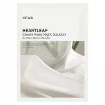ANUA – Heartleaf Cream Mask Night Solution | Redness Relief