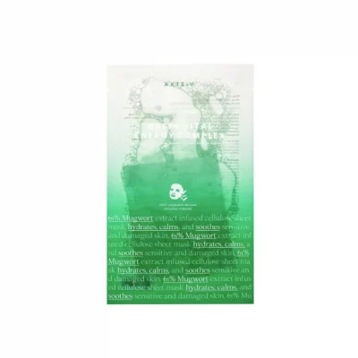 AXIS-Y – Mugwort Green Vital Energy Complex Sheet Mask