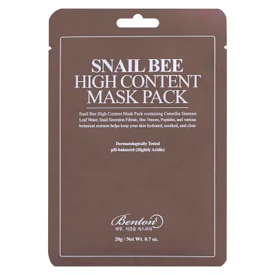 BENTON - Snail Bee High Content Sheet Mask