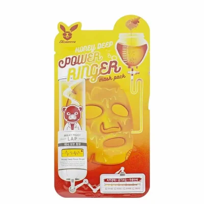 ELIZAVECCA – Honey Deep Power Ringer Mask | Radiant Glow