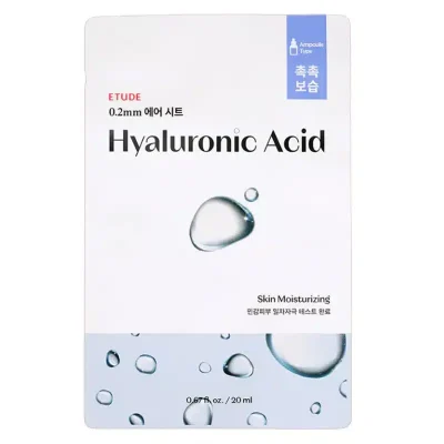 ETUDE – 0.2 Therapy Air Mask – Hyaluronic Acid | Hydrating