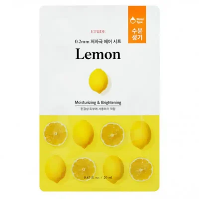 ETUDE – 0.2 Therapy Air Mask – Lemon | Brightening