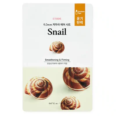 ETUDE – 0.2 Therapy Air Mask – Snail | Anti-Aging