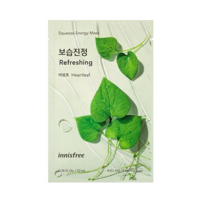 INNISFREE – Squeeze Energy Mask | Calming Hydration Boost