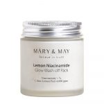 MARY & MAY – Lemon Niacinamide Glow Wash off Pack