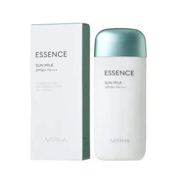 MISSHA – All-Around Safe Block Essence Sun Milk EX SPF50+PA+++