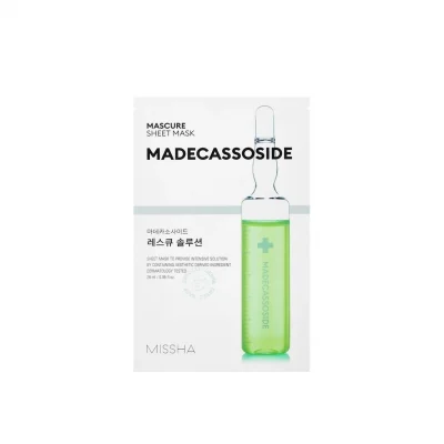 MISSHA – Mascure Madecassoside Rescue Solution Sheet Mask