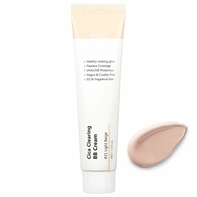 PURITO – Cica Clearing BB Cream #21 Light Beige
