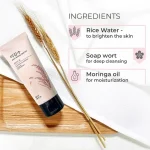 THE FACE SHOP – Rice Water Bright Foaming Cleanser - Image 4