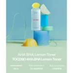 TOCOBO – AHA BHA Lemon Toner | Exfoliating, Pore-Clearing - Image 3
