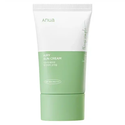 ANUA – Airy Sun Cream SPF50+ PA++++ | Lightweight