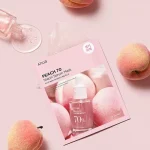 ANUA – Peach 70% Niacin Serum Mask | Hydrating, Brightening - Image 4
