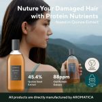 AROMATICA – Quinoa Protein Shampoo | Hydrating, Repairing - Image 2