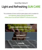 FRUDIA – Green Grape Sebum Control Sun Gel SPF50 PA ++++ - Image 3