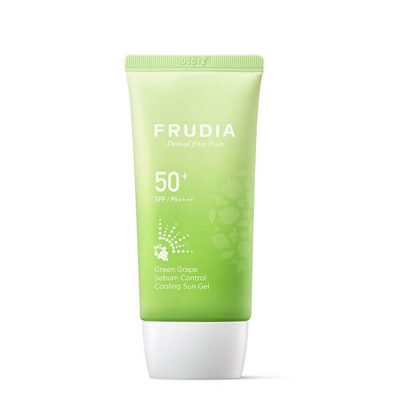 FRUDIA – Green Grape Sebum Control Sun Gel SPF50 PA ++++