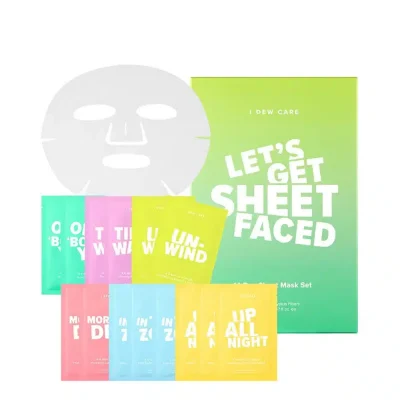I DEW CARE – Let's Get Sheet Faced 14 Days Sheet Mask Set