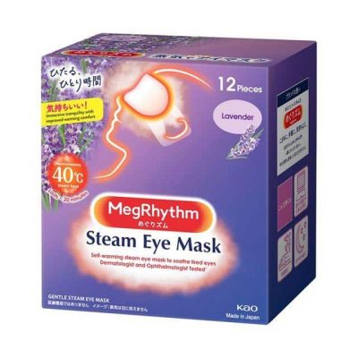 KAO – MegRhythm Steam Eye Mask – Lavender | Soothing Warmth