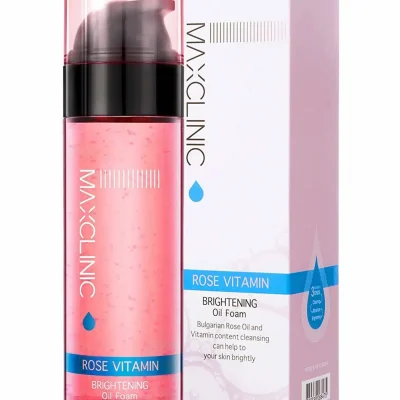 MAXCLINIC - Rose Vitamin Oil Foam | Gentle, Deep Cleansing