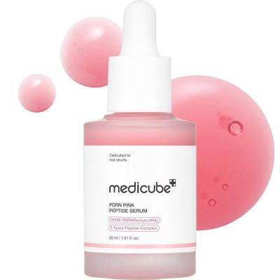 MEDICUBE – PDRN Pink Peptide Serum | Brightening Hydration