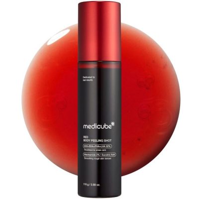 MEDICUBE – Red Acne Body Peeling Shot | Breakout Clearing