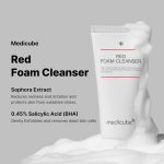 MEDICUBE – Red Foam Cleanser | Acne-Control, Sebum-Balancing - Image 5