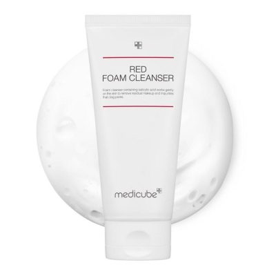 MEDICUBE – Red Foam Cleanser | Acne-Control, Sebum-Balancing
