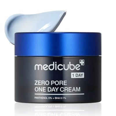 MEDICUBE – Zero Pore One Day Cream | Acne-Safe Matte Finish