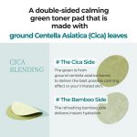 NUMBUZIN – No.1 Centella Re-leaf Green Toner Pad | Calming - Image 4