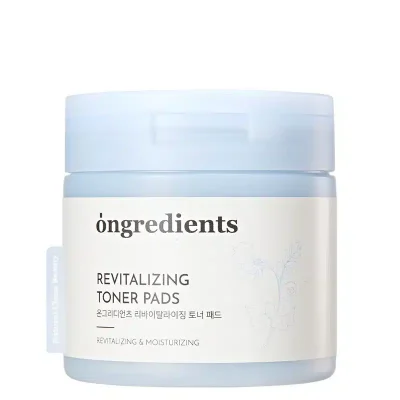 ONGREDIENTS – Revitalizing Toner Pad | Hydrating, Soothing