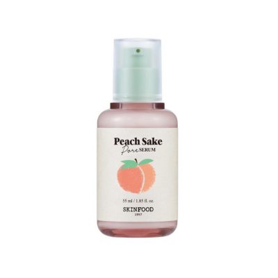 SKINFOOD – Peach Sake Pore Serum | Pore-Minimizing, Matte