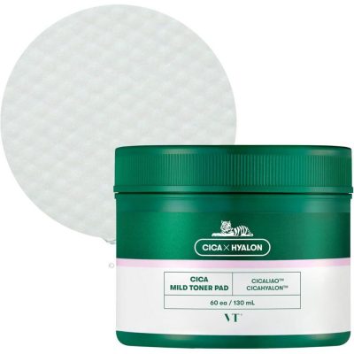 VT COSMETICS – CICA Mild Toner Pad | Acne-Control