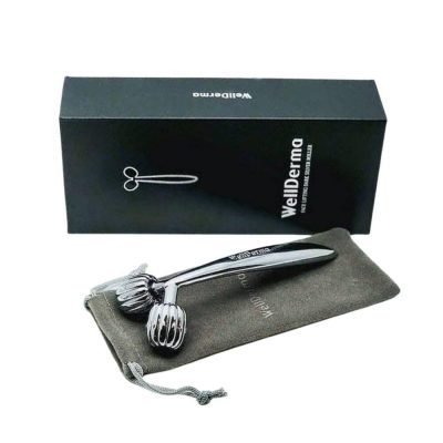 WELLDERMA – Face Lifting Dark Silver Roller | Sculpt & Firm