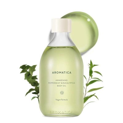 AROMATICA – Awakening Peppermint & Eucalyptus Body Oil