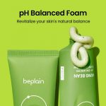 BEPLAIN – Mung Bean Ph-balanced Cleansing Foam - Image 4