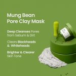BEPLAIN – Mung Bean Pore Clay Mask | Pore Refining, Soothing - Image 2