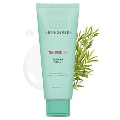 BRING GREEN – Tea Tree Cica Soothing Cream | Skin Calming
