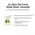 IT’S SKIN – The Fresh Mask Sheet – Avocado | Hydrating - Image 4