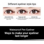 MACQUEEN – MQNY Waterproof Pen Eyeliner - Deep Brown - Image 3