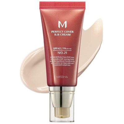 MISSHA – M Perfect Cover BB Cream SPF42 PA+++ - #21 Light Beige