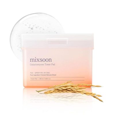 MIXSOON – Galactomyces Toner Pad | Pore-Minimizing, Radiance