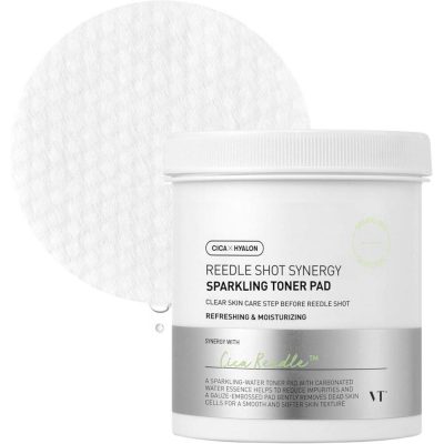 VT COSMETICS – Reedle Shot Synergy Sparkling Toner Pad | Glow