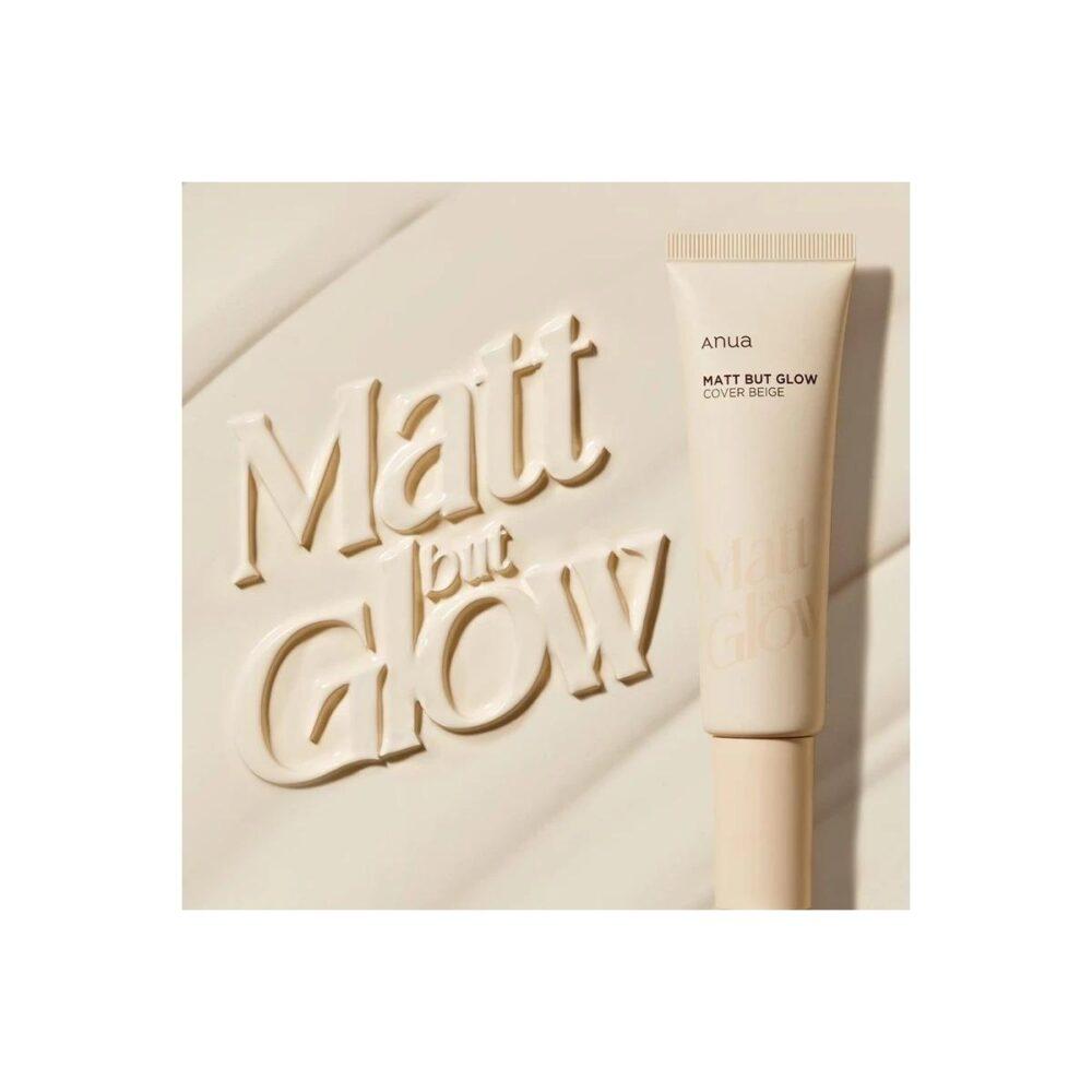 Anua – matt but glow cover beige spf50+ | matte finish - image 2