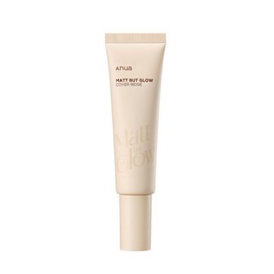 ANUA – Matt But Glow Cover Beige SPF50+ | Matte Finish