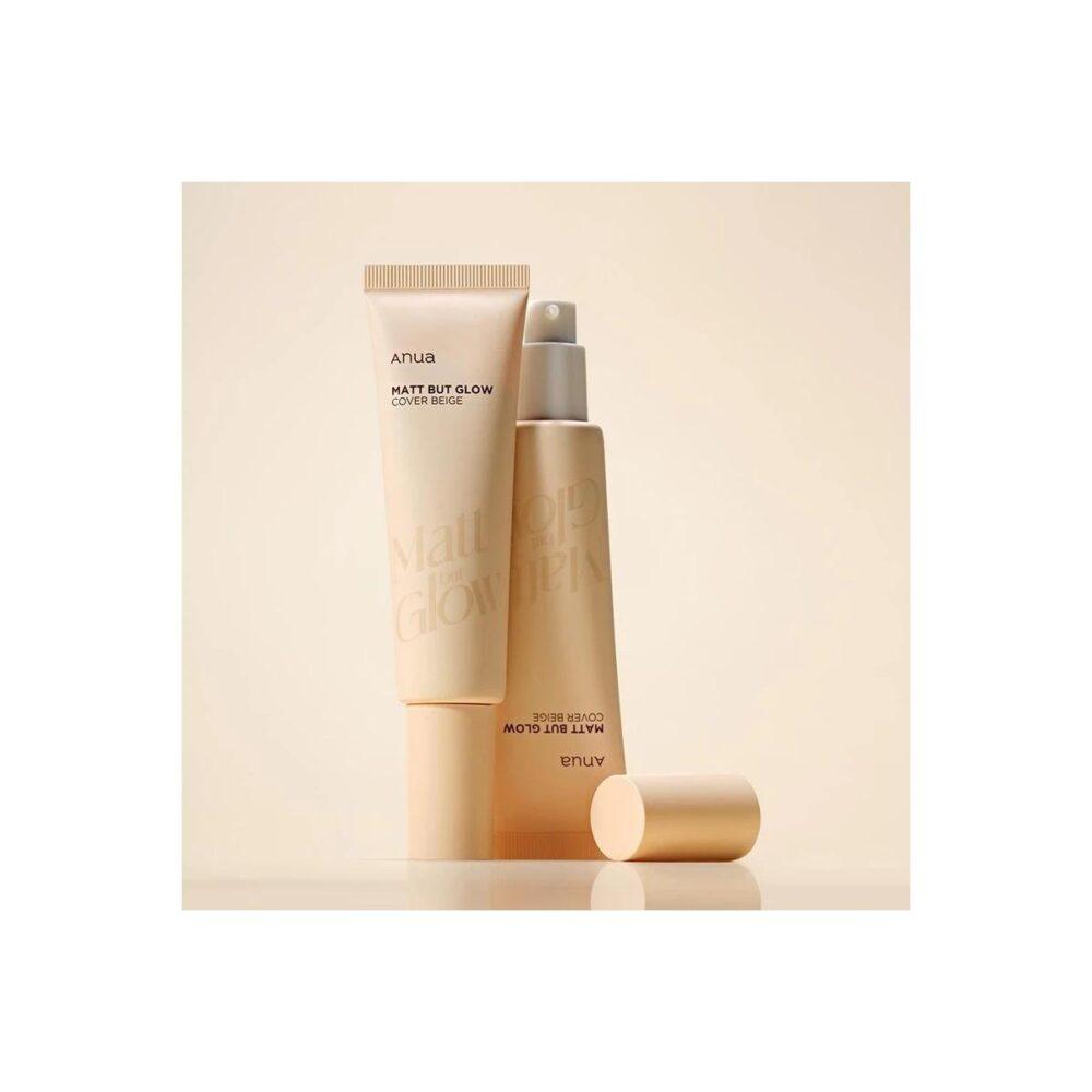 Anua – matt but glow cover beige spf50+ | matte finish - image 6